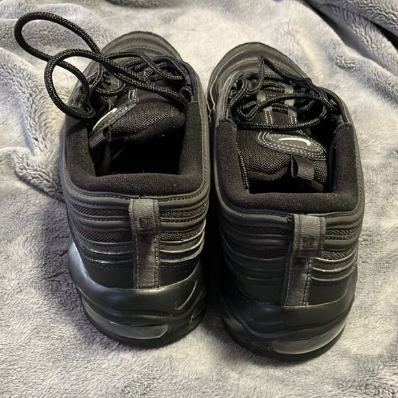 Nike air max 97 triple black size 10.5 - Picture 4 of 4